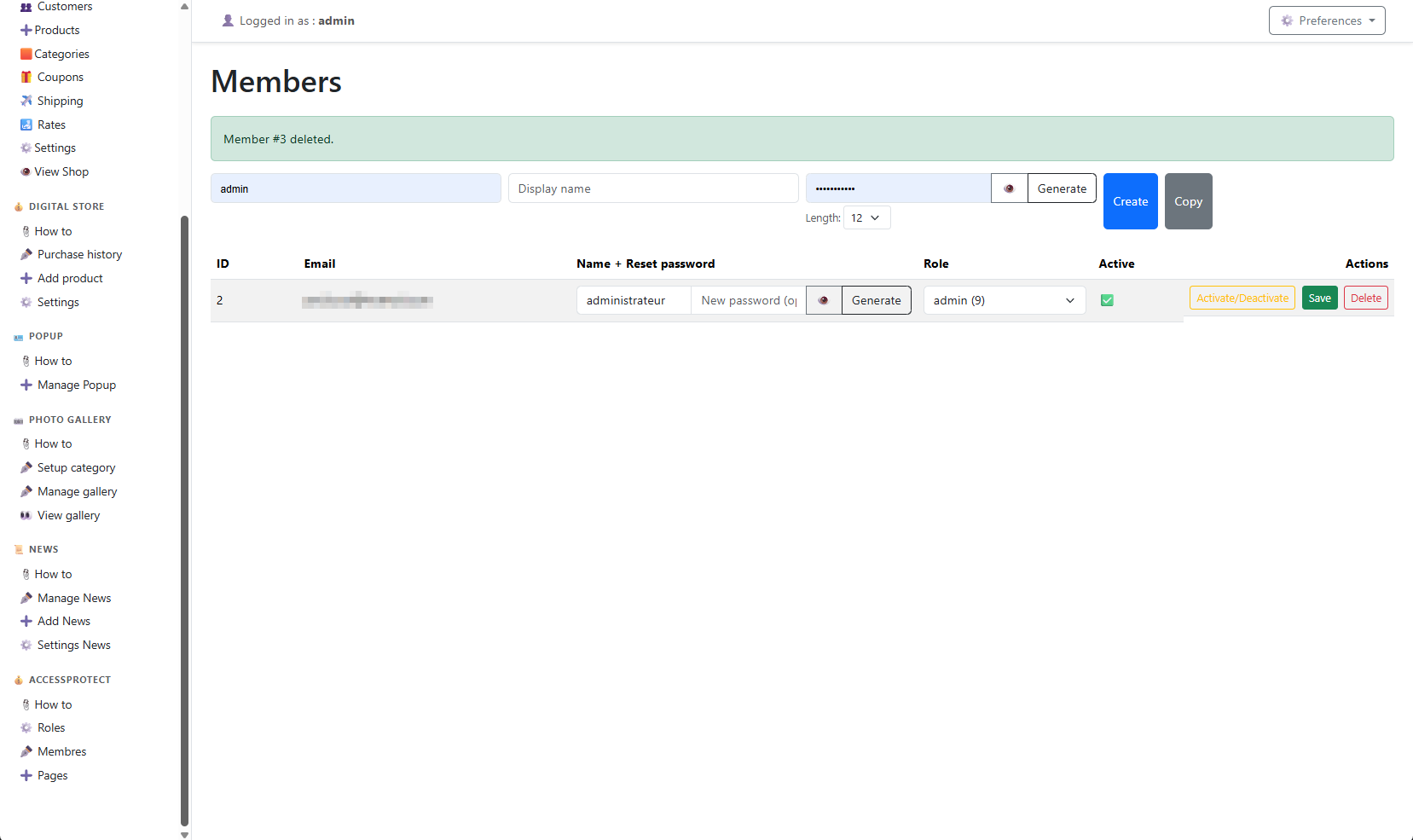 AdminPanel Overview